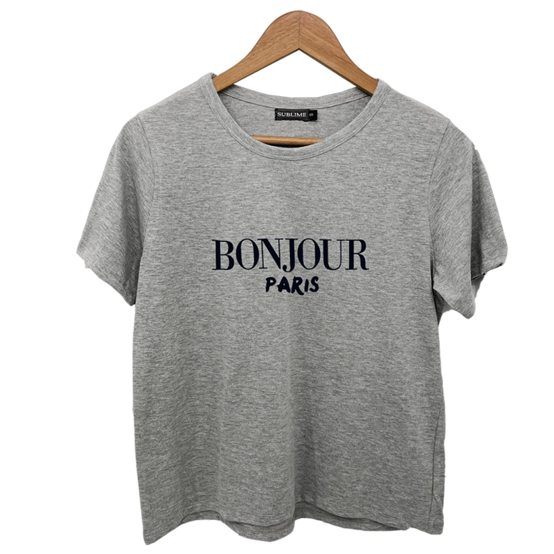 Alternative view of Remera Bonjour Paris
