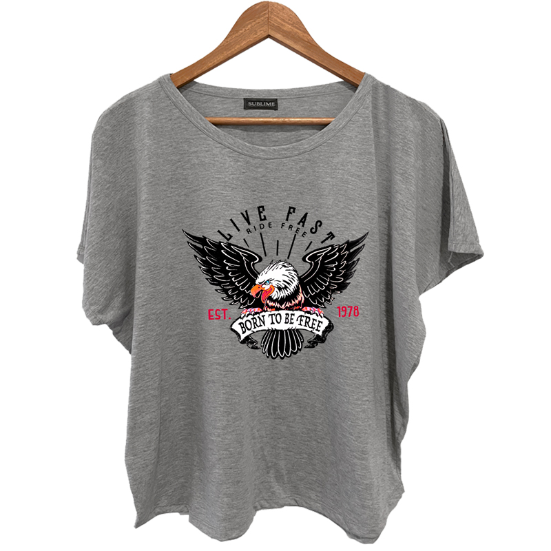 Alternative view of Remera Born to be Free