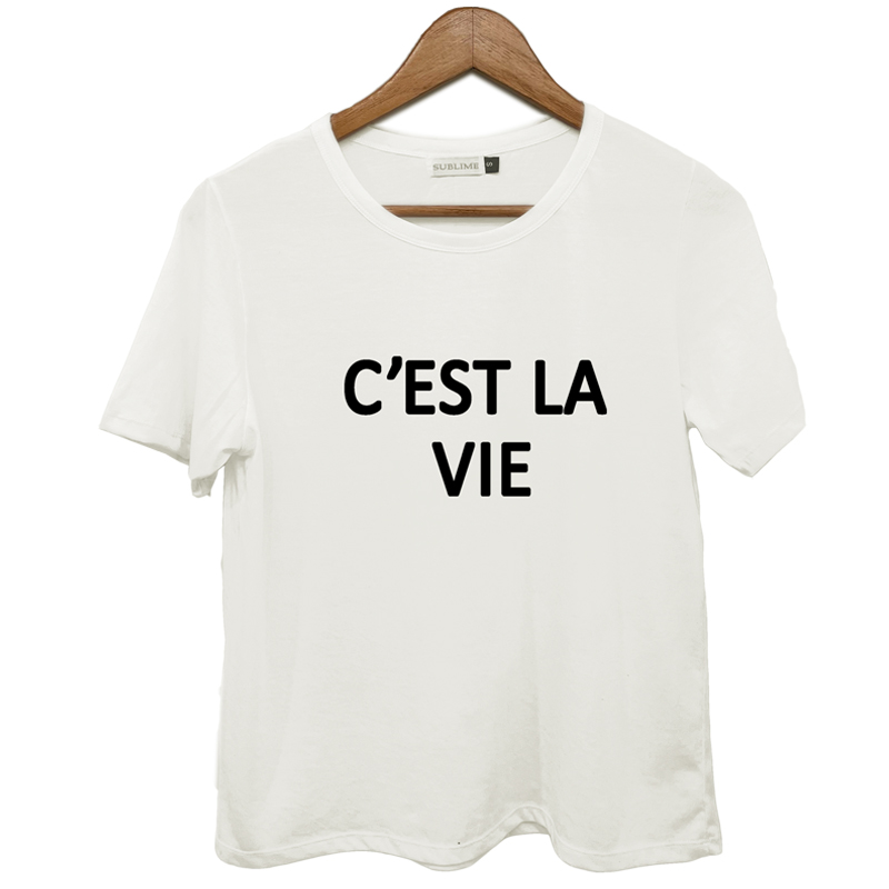 Remera C’est la vie - Imagen 3