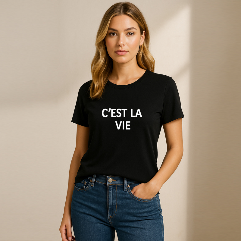 Remera C’est la vie