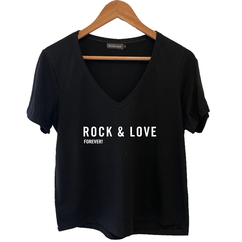 Alternative view of Remera Rock & Love