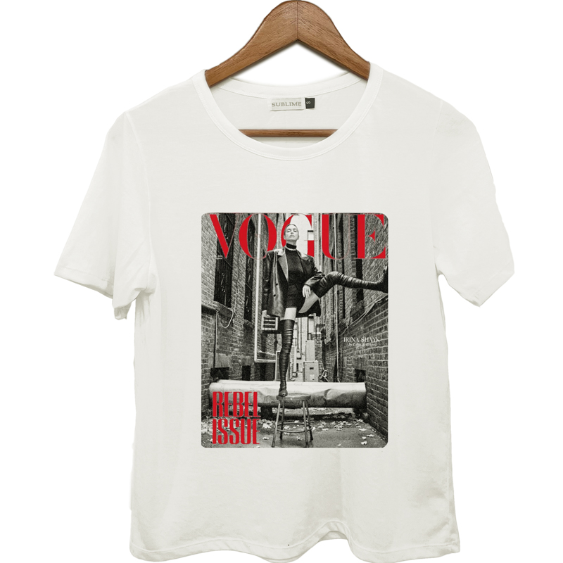 Alternative view of Remera Vogue Rebel issue
