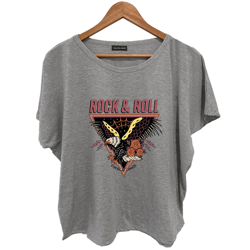 Remera Rock n Roll strong and fearless - Imagen 3