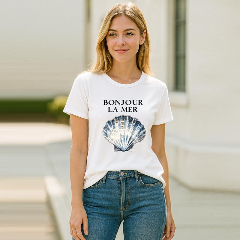 Remera Bonjour La mer
