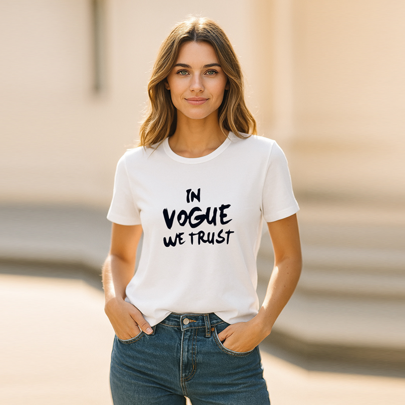 Remera In Vogue we trust
