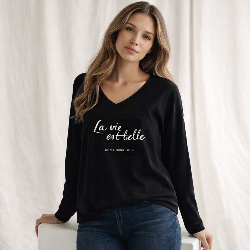 Remera La vie este Belle